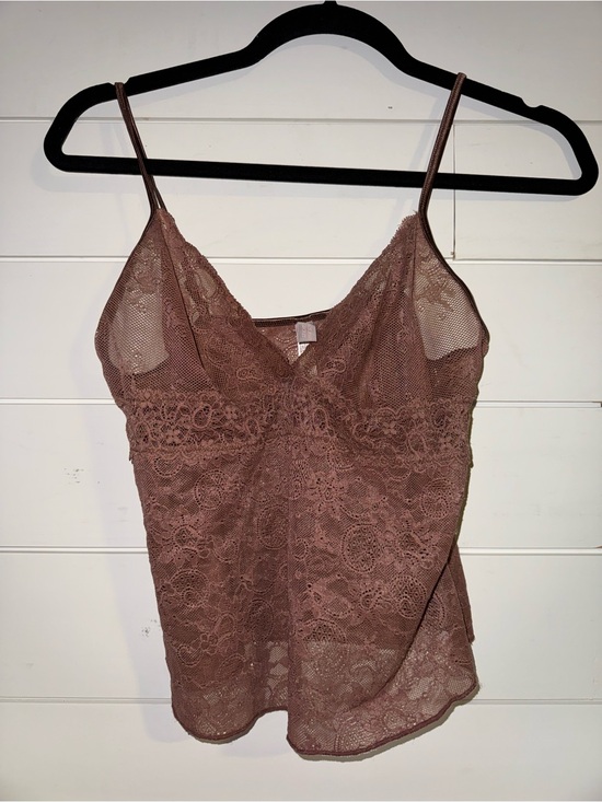 Victoria's Secret Other - Victoria's Secret Light Brown Lace Bralette Camisole